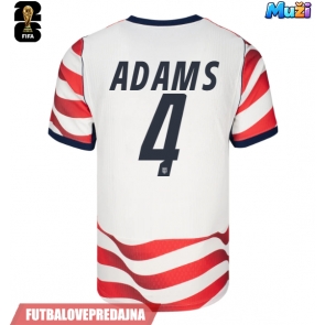 Lacne Muži Futbalové dres Spojené štáty Tyler Adams #4 MS 2026 Krátky Rukáv - Domáci